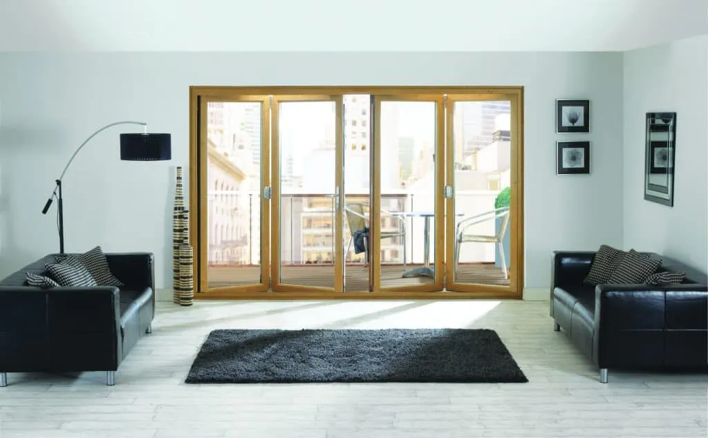 Golden Oak 4 pane