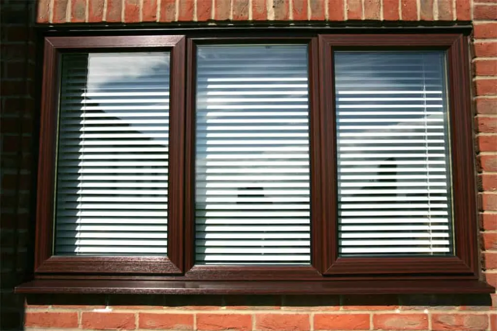 Rosewood Chamfered window