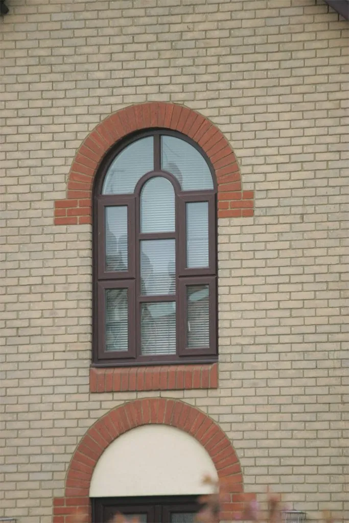 Rosewood Arch Window
